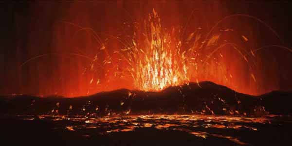 Kilauea Volcano, Hawaii.