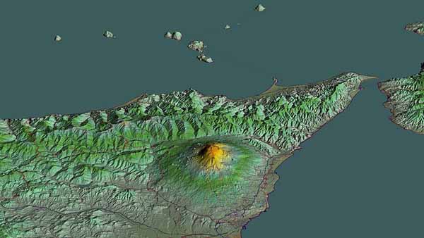 Mount Etna Map