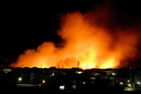 Sendai 2011 Fires